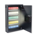 Pavo High Security Smart Steel Key Cabinet 50 Key Capacity Dark Grey DF70401