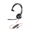 Poly Blackwire 3310 Monaural MS USB-C/A Headset 8X216AA