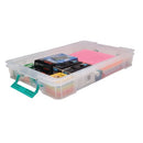 Storestack 12 Litre Storage Box W550Xd360Xh90mm Clear RB75898