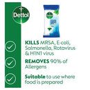 Dettol Antibacterial Cleansing Surface Wipes x126 Pack of 6 GB-YAF
