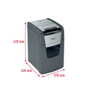 Rexel Optimum Autofeed+ 150M Micro-Cut P-5 Shredder 2020150M