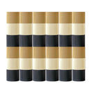 Natural Corrugated Border Rolls Assorted (Pack of 36) AD48109