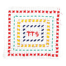 Binca Textile Squares 150x150mm Assorted (Pack of 50) TE00040