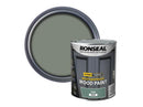 Ronseal 10 Year Weatherproof Wood Paint - Sage - Satin - 750Ml