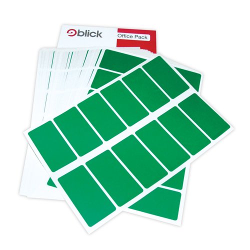 Blick Labels in Office Packs 25mmx50mm Green (Pack of 320) RS019558 ...