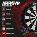 Arrow180 Bristle Dartboard Set ARD00101