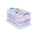 Really Useful 64 Litre Plastic Storage Box 710x440x310mm Clear 64C