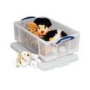 Really Useful 50L Plastic Storage Box W710Xd440Xh230Mm Clear KING50C