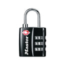 Master Lock 32mm Tsa Combination Padlock Black 40054