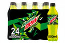 Mountain Dew Citrus Blast Soft Drink 24 x 500ml Bottles