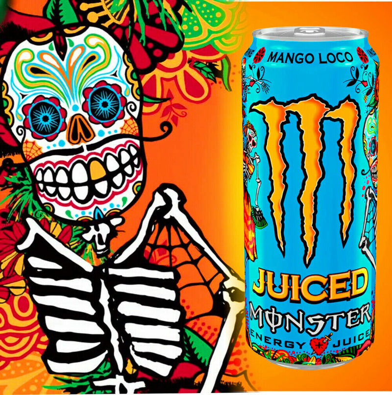 mango monsters Monster Energy Mango Loco Cans 12x500ml