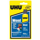 UHU Wood Glue 27ml Extra Fast Drying Dries Clear Highly Resistant 27ml