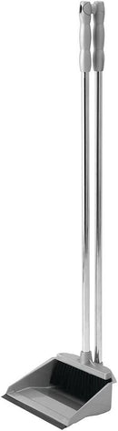 Addis Long Handled Dustpan and Brush Set Metallic 501043