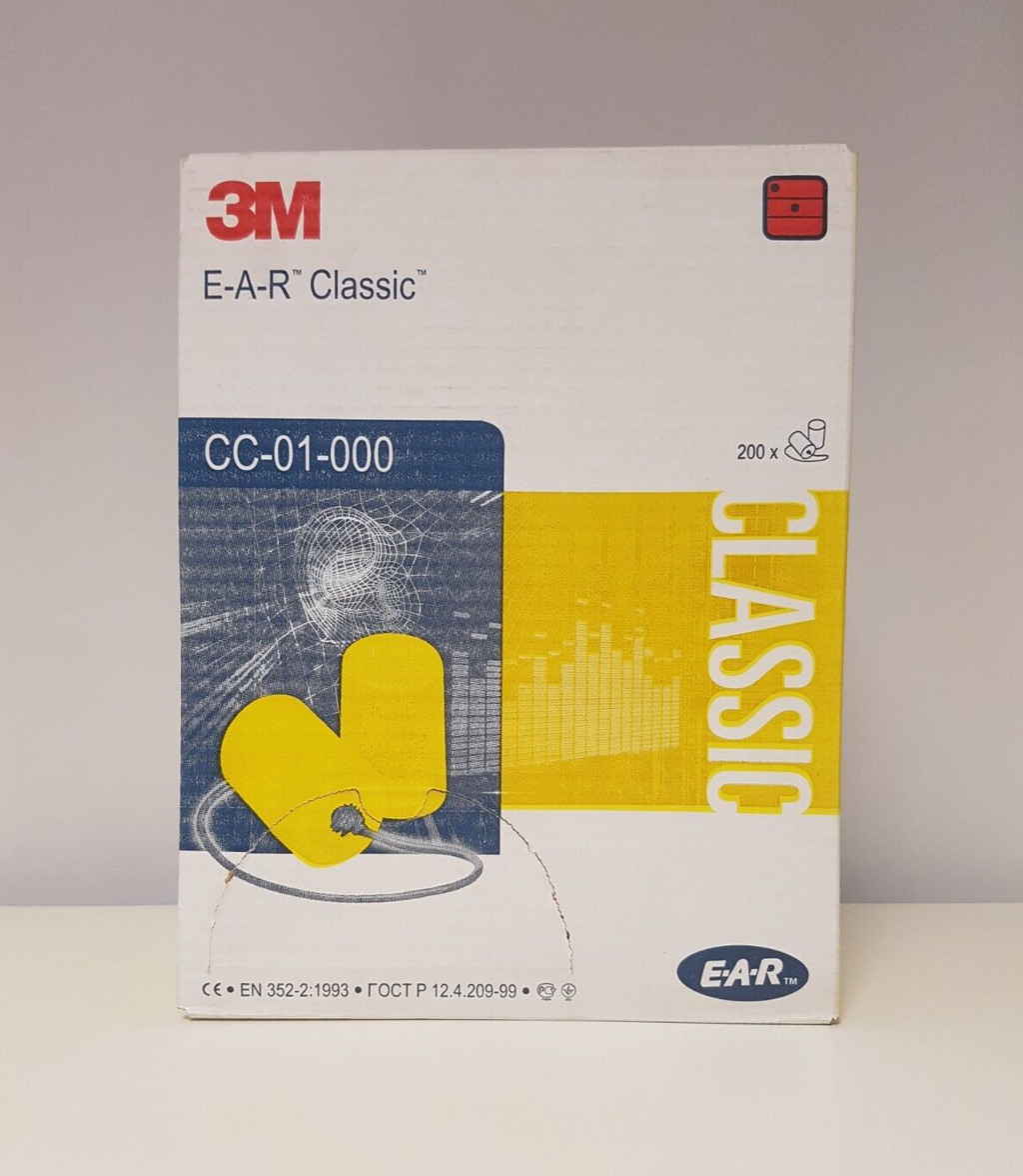 E.A.R Neons Yellow Ear Plugs Pack 250's {3MES01001} - UK BUSINESS ...