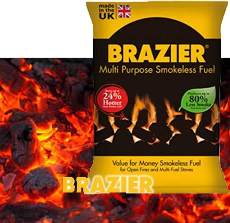 Brazier Premium Smokeless Coal 10kg