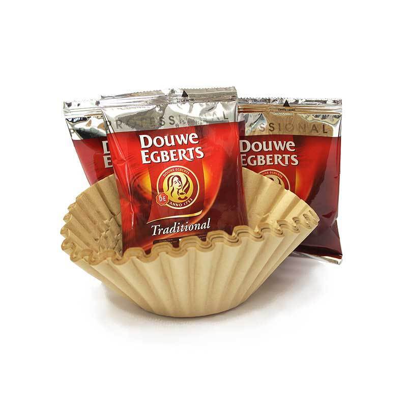 Douwe Egberts 3pt Filter Coffee 50g & Filter Papers (Pack of 45) 331100