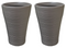 Hereford Taupe 47cm Tall Indoor or Outdoor Planter