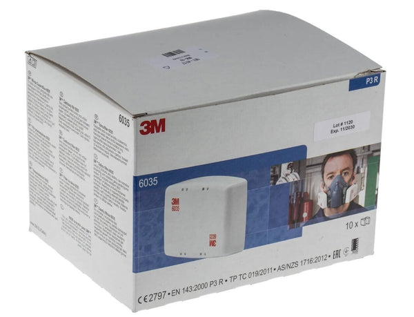 3M Particulates Filter for use with 3M 6000 Series Respirator, 3M 7000 Series Respirator 6035-EU