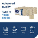 Tork OptiServe Coreless Toilet Paper Roll Natural Pack of 24 472640