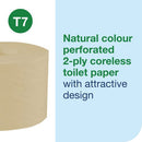 Tork OptiServe Coreless Toilet Paper Roll Natural Pack of 24 472640