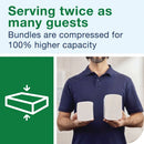 Tork Xpress Compressed Soft Multifold Hand Towels White (Pack of 2400) 120454