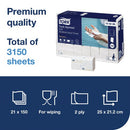 Tork Xpress Multifold Hand Towel H2 White 150 Sheets (Pack of 21) 100289