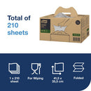 Tork Industrial Cleaning Cloth Grey (Pack of 210)520372