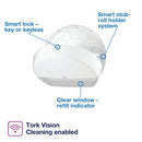 Tork T2 Mini Jumbo Toilet Roll Dispenser White 555000