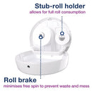 Tork T2 Mini Jumbo Toilet Roll Dispenser White 555000