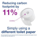 Tork T7 Coreless Mid-Size Toilet Roll Advanced 2-Ply White 900 Sheets (Pack of 36) 472199