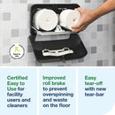 Tork OptiServe Coreless 2-Roll Toilet Roll Dispenser Black 558068