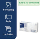 Tork Cocktail Napkins 2-Ply White (Pack of 200) 477534