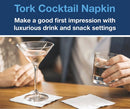 Tork Cocktail Napkins 2-Ply White (Pack of 200) 477534