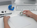 Sellotape Super Clear Tape Dispenser + Roll 18mmx15m (Pack of 6) 1765966