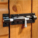 Fixtures Tower Bolt 100mm/4" Sheds, Outbuildings Gates