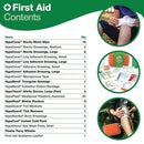 Safety First Aid Group Hiking and Camping First Aid Kit Orange KR202