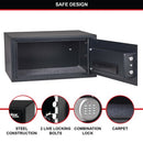 Master Lock Electronic Lock Laptop Safe 22 Litre Black X075ML