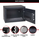 Master Lock Laptop Safe Electronic Lock Black 34 Litre X125mL