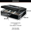 Master Lock Small Cash Box Key Lock SG02559