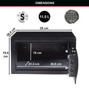Master Lock Security Safe Electric Lock 11.6 Litre X041ML