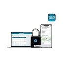 Master Lock Indoor Bluetooth Padlock Black 4400EUREC