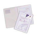 Snopake Presentation 4 A4 Ring Binder 25mm Clear 13368
