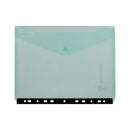 Reborn Polyfile Ring Binder Wallet Landscape Assorted (Pack of 5) 15916