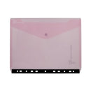 Reborn Polyfile Ring Binder Wallet Landscape Assorted (Pack of 5) 15916