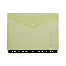 Reborn Polyfile Ring Binder Wallet Landscape Assorted (Pack of 5) 15916