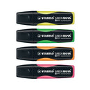 Stabilo Green Boss Highlighter Assorted (Pack of 4) 6070/4