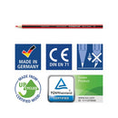 Staedtler Noris Colour Pencils 12 Pencils Cardboard Box Assorted (Pack of 10) 185 C12