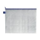 BDS Mesh Zip Bag 360x275mm Blue Zipper (Pack of 5)