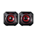 Surefire Gator Eye Gaming Speakers Red 48820