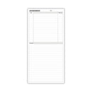 Silvine Luxpad Wirebound Things To Do Pad 120 Pages 280x150mm 221